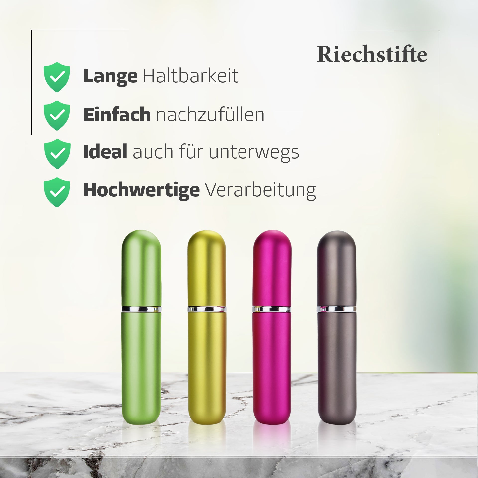 Riechtraining Set 1 mit Riechstiften