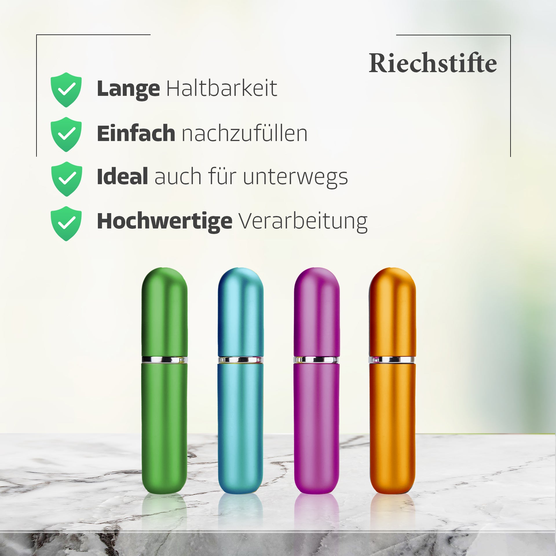 Riechtraining Set 2 mit Riechstiften