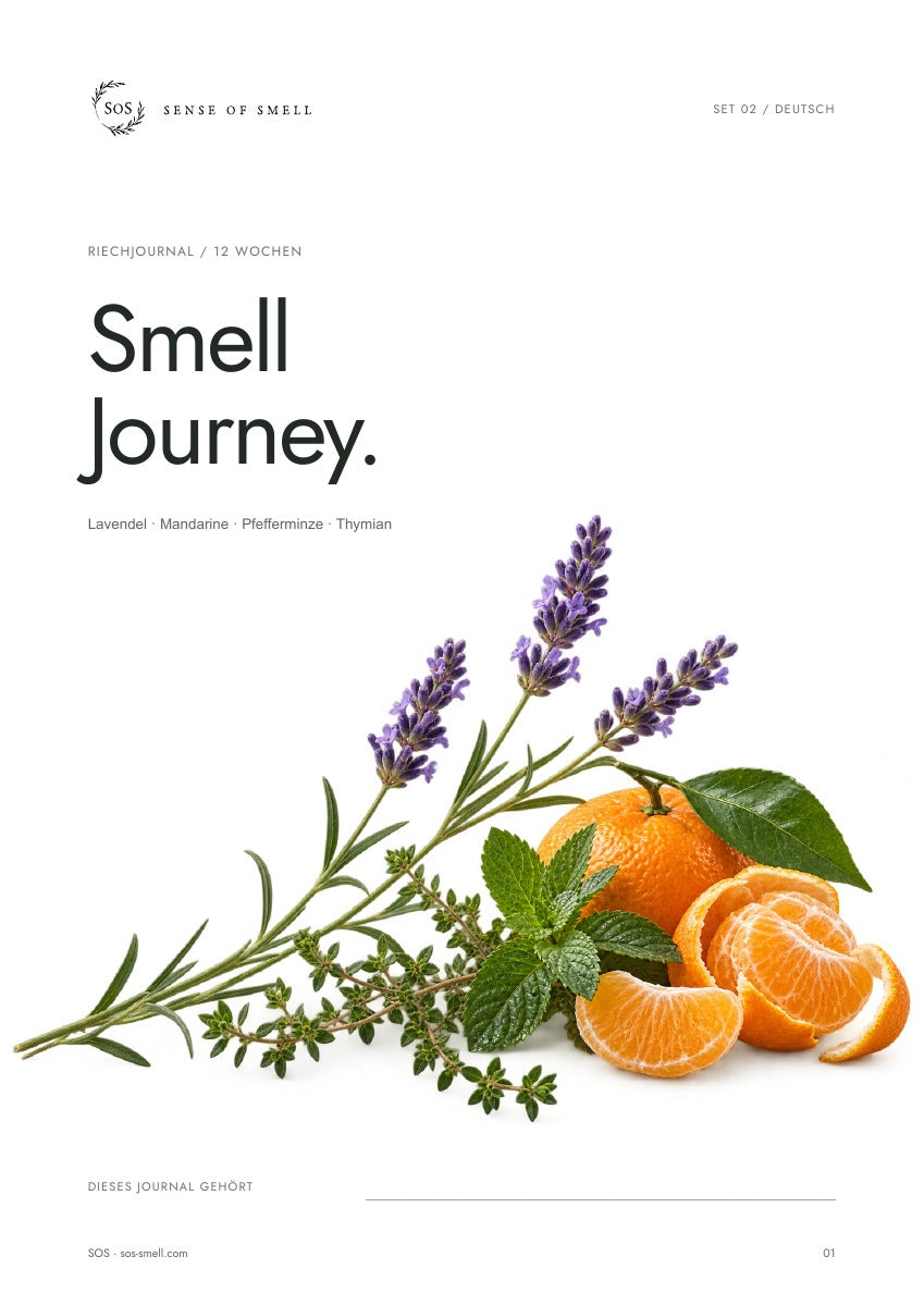 Titelseite des Smell Journals für Set 2 – finale Ausgabe